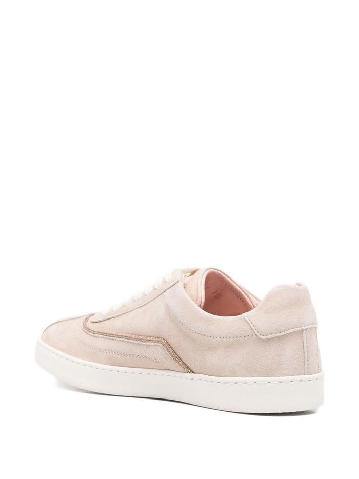 Fabiana Filippi Sneakers Beige Outer: Calf Suede