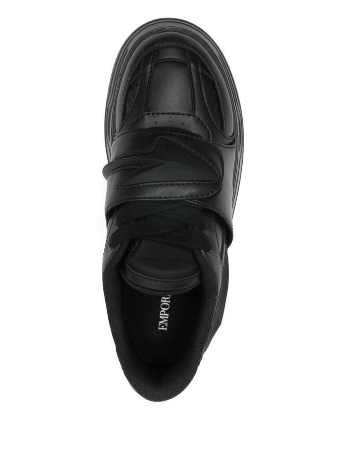 Emporio Armani Sneakers Black Polyester