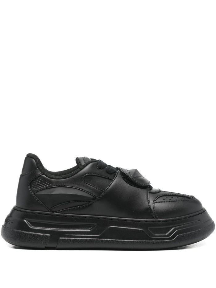 Emporio Armani Sneakers Black Polyester