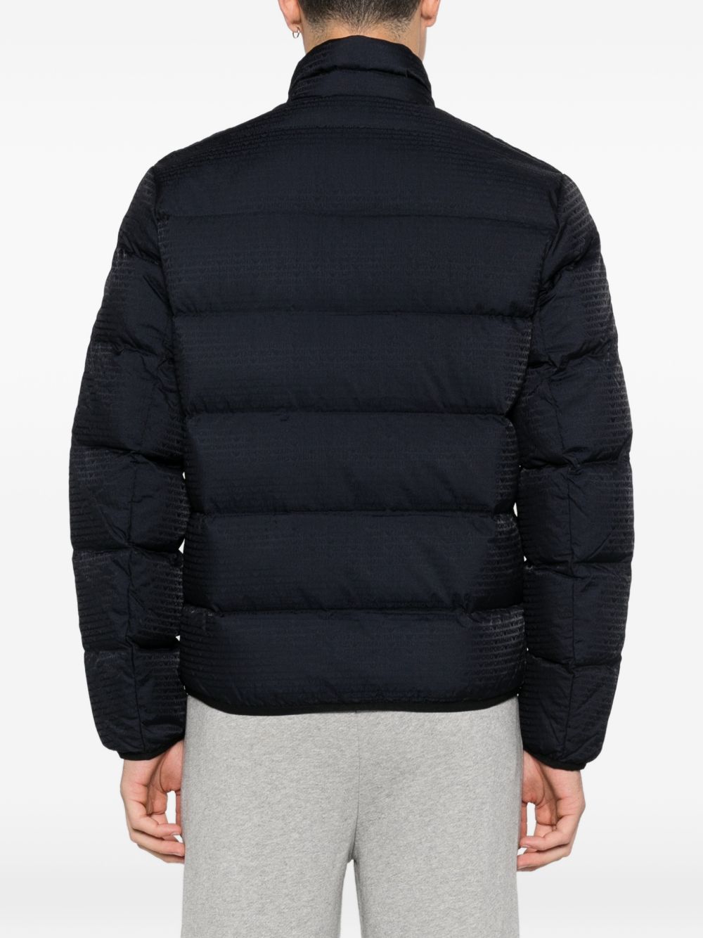 Emporio Armani Coats Blue Polyamide