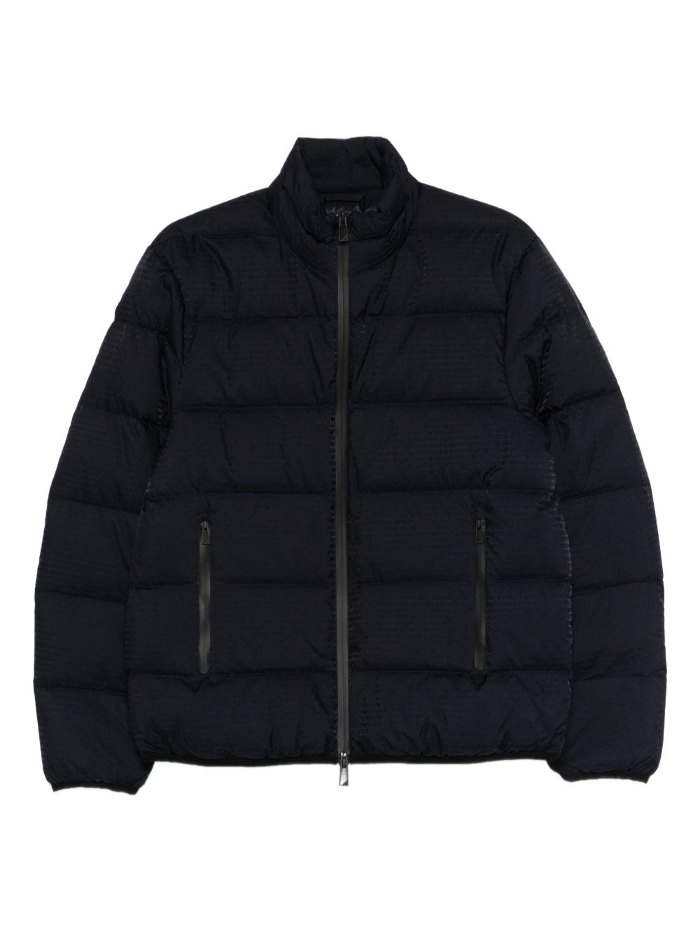Emporio Armani Coats Blue Polyamide