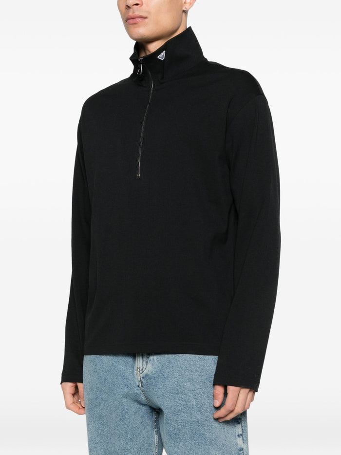E.ARMANI EXCLUSIVE PRE Sweaters Black Viscose