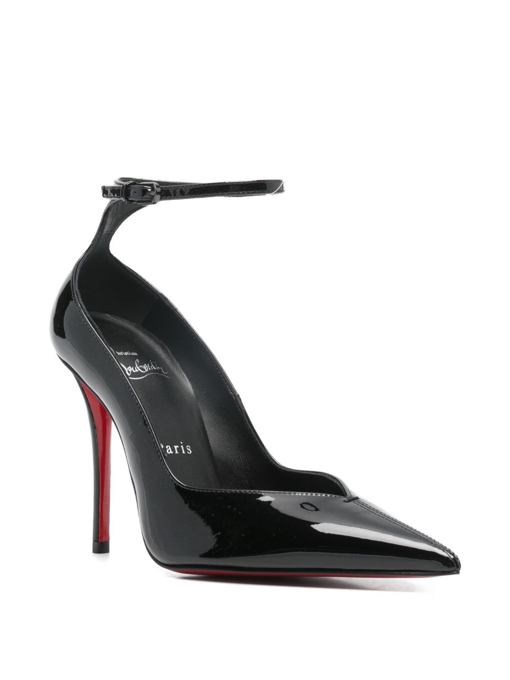 Christian Louboutin With Heel Black Outer: Calf Leather