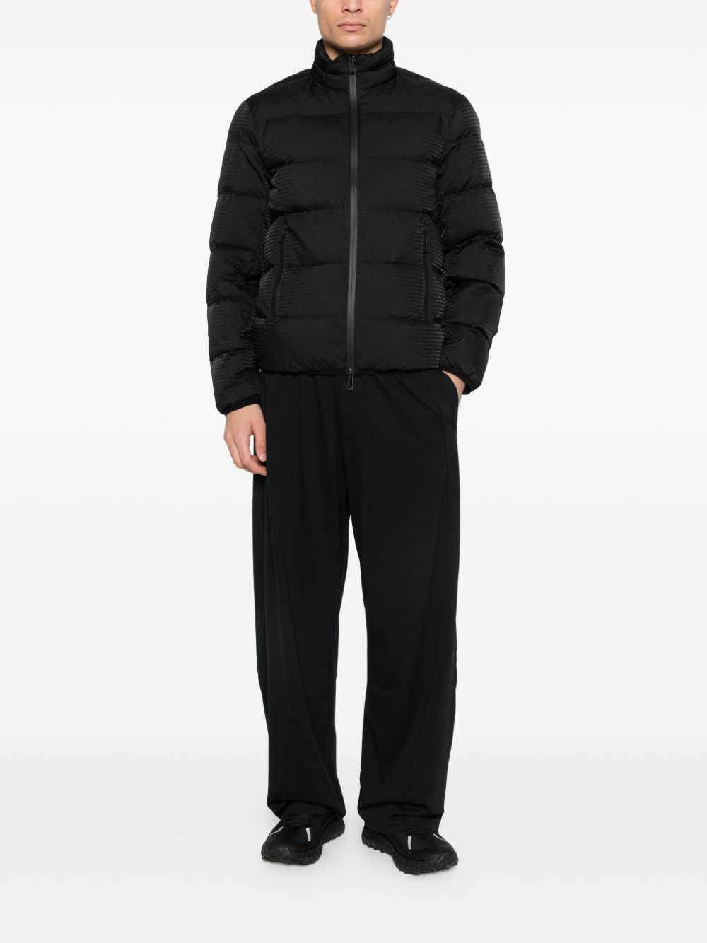 E.ARMANI EXCLUSIVE PRE Trousers Black Viscose