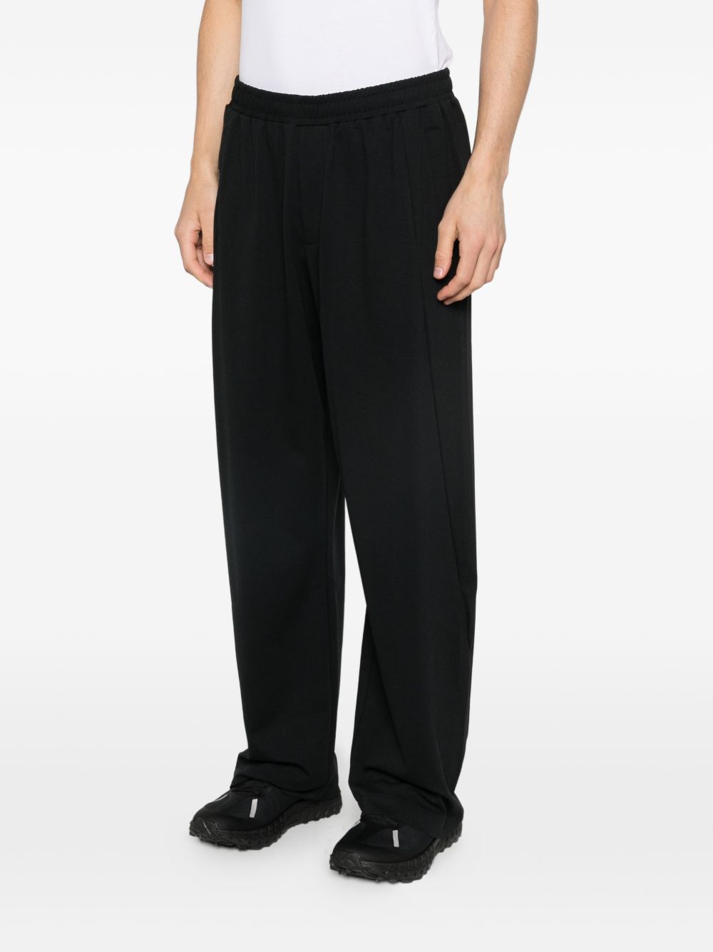 E.ARMANI EXCLUSIVE PRE Trousers Black Viscose