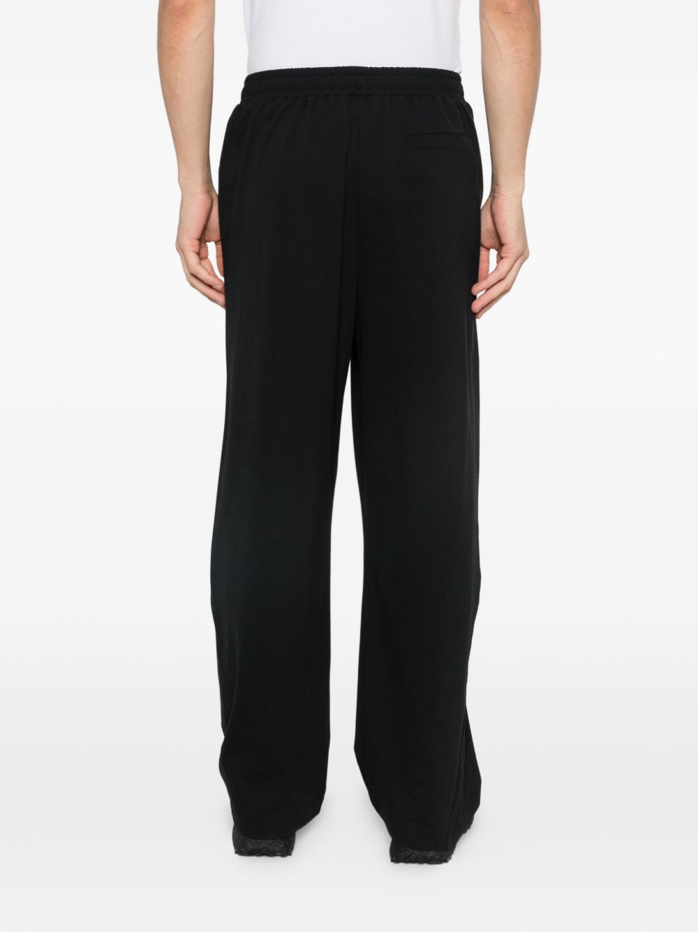 E.ARMANI EXCLUSIVE PRE Trousers Black Viscose