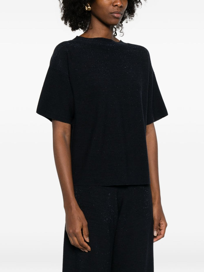 Fabiana Filippi Sweaters Blue Virgin Wool