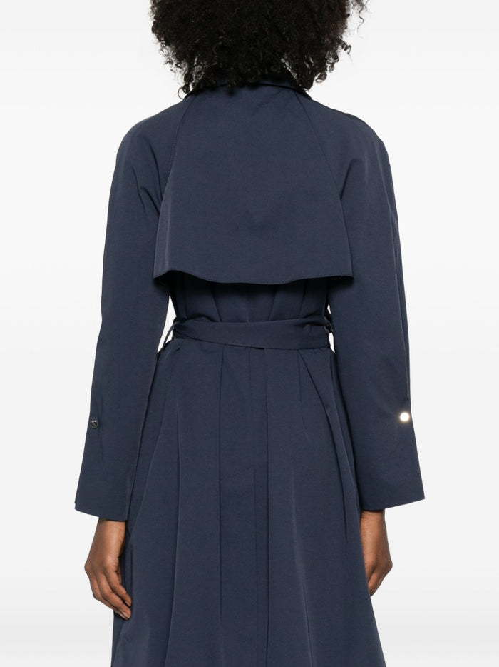 Emporio Armani Coats Blue Polyester