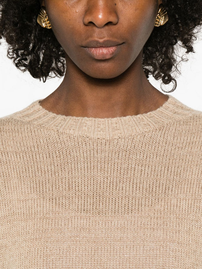 Fabiana Filippi Sweaters Beige Virgin Wool
