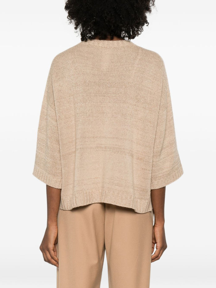 Fabiana Filippi Sweaters Beige Virgin Wool