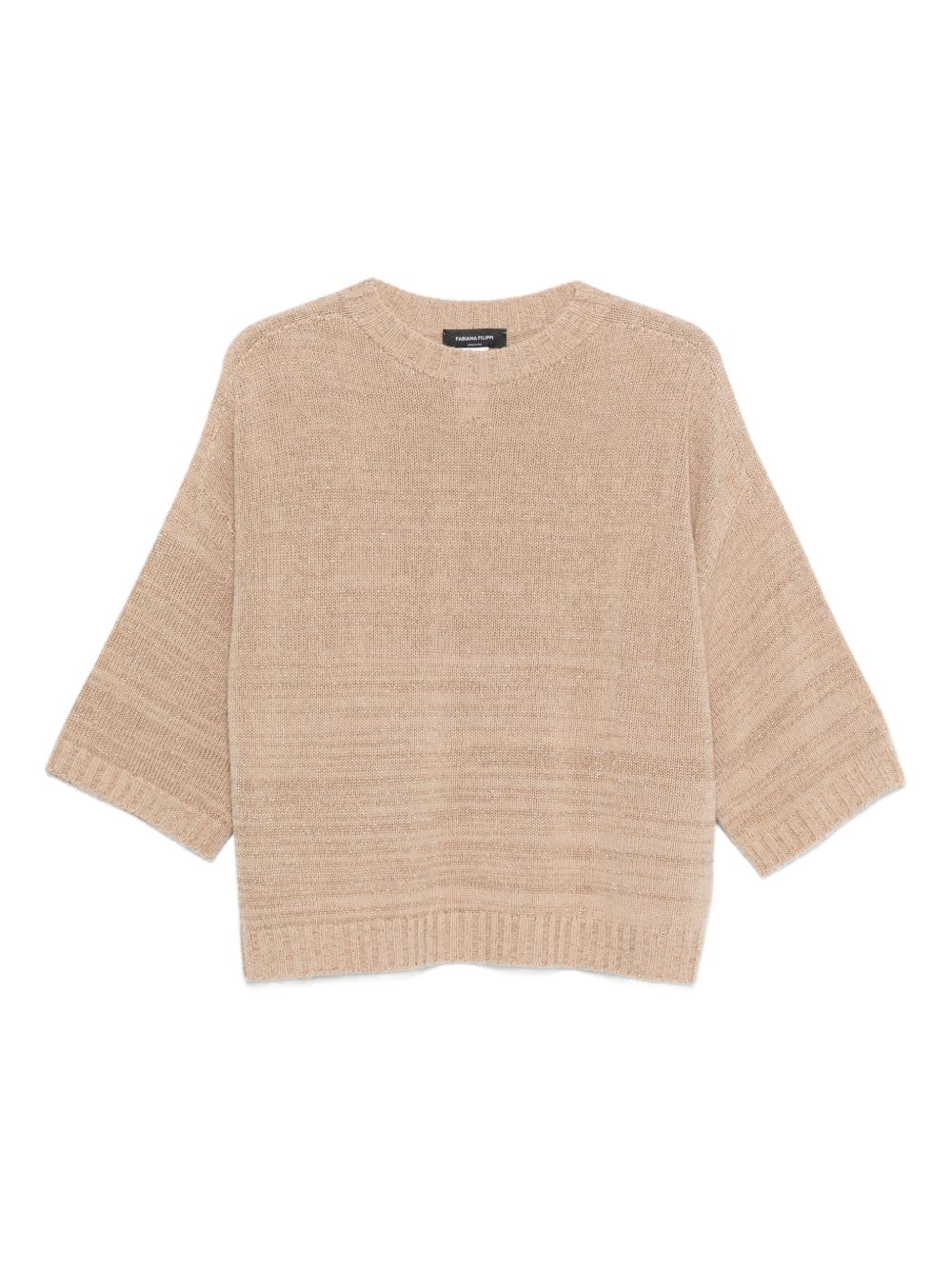 Fabiana Filippi Sweaters Beige Virgin Wool