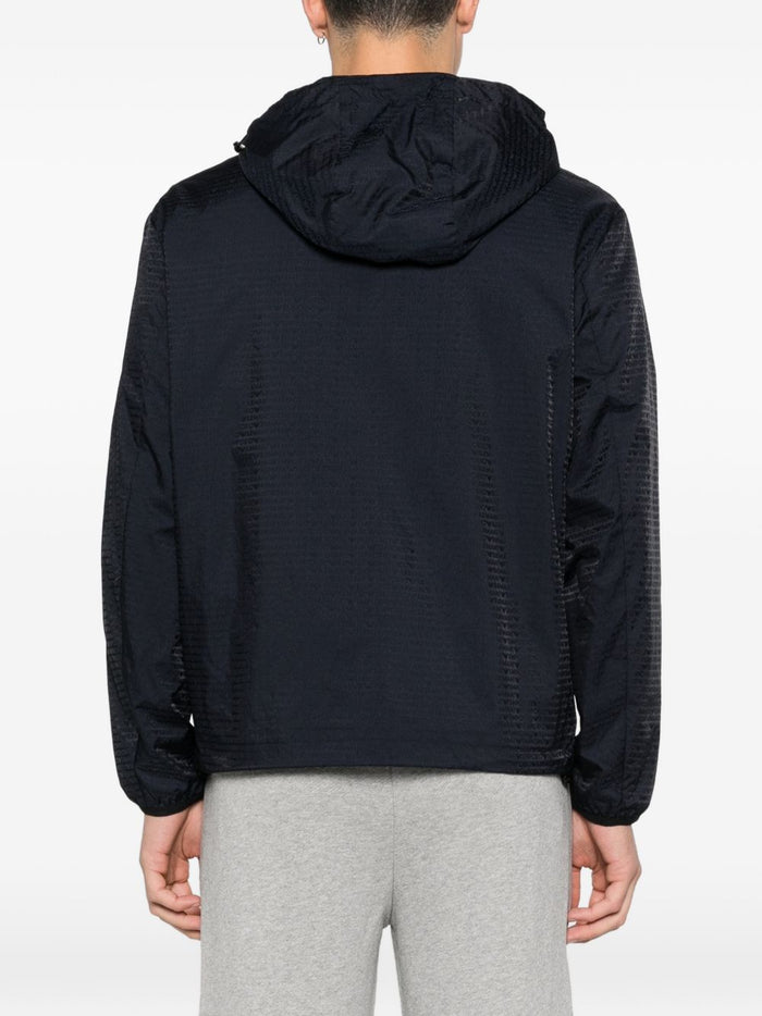 Emporio Armani Coats Blue Polyamide