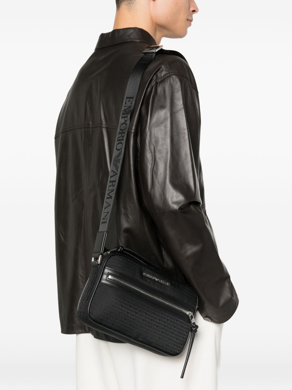 E.ARMANI EXCLUSIVE PRE Bags Black Polyamide