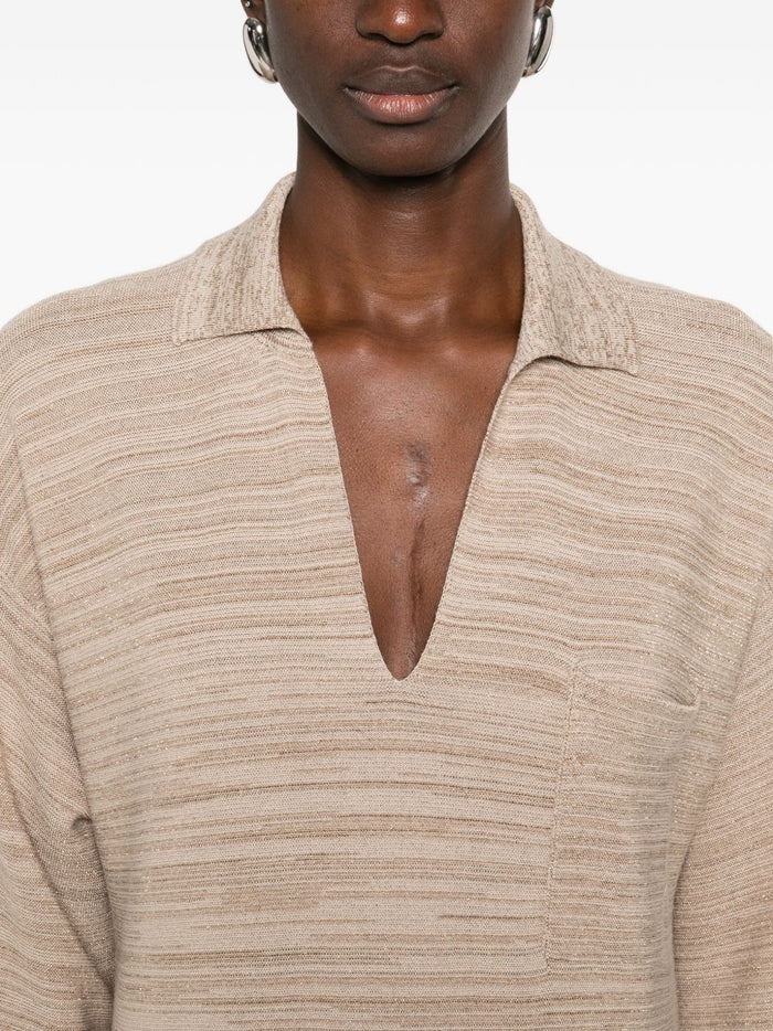 Fabiana Filippi Dresses Beige Virgin Wool