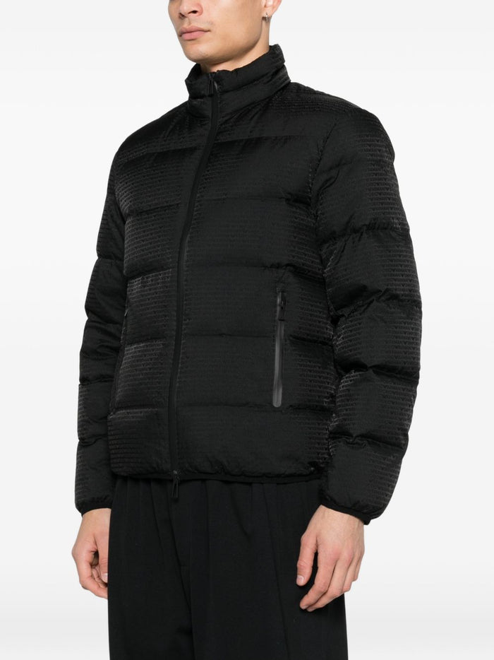 Emporio Armani Coats Black Polyamide
