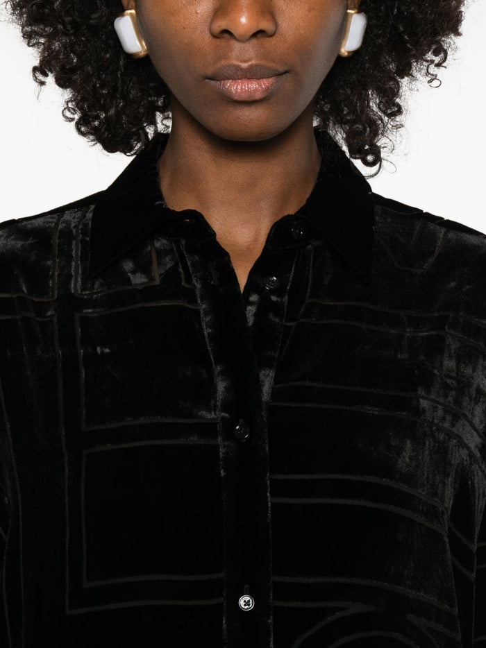 TOTEME PRE Shirts Black Viscose