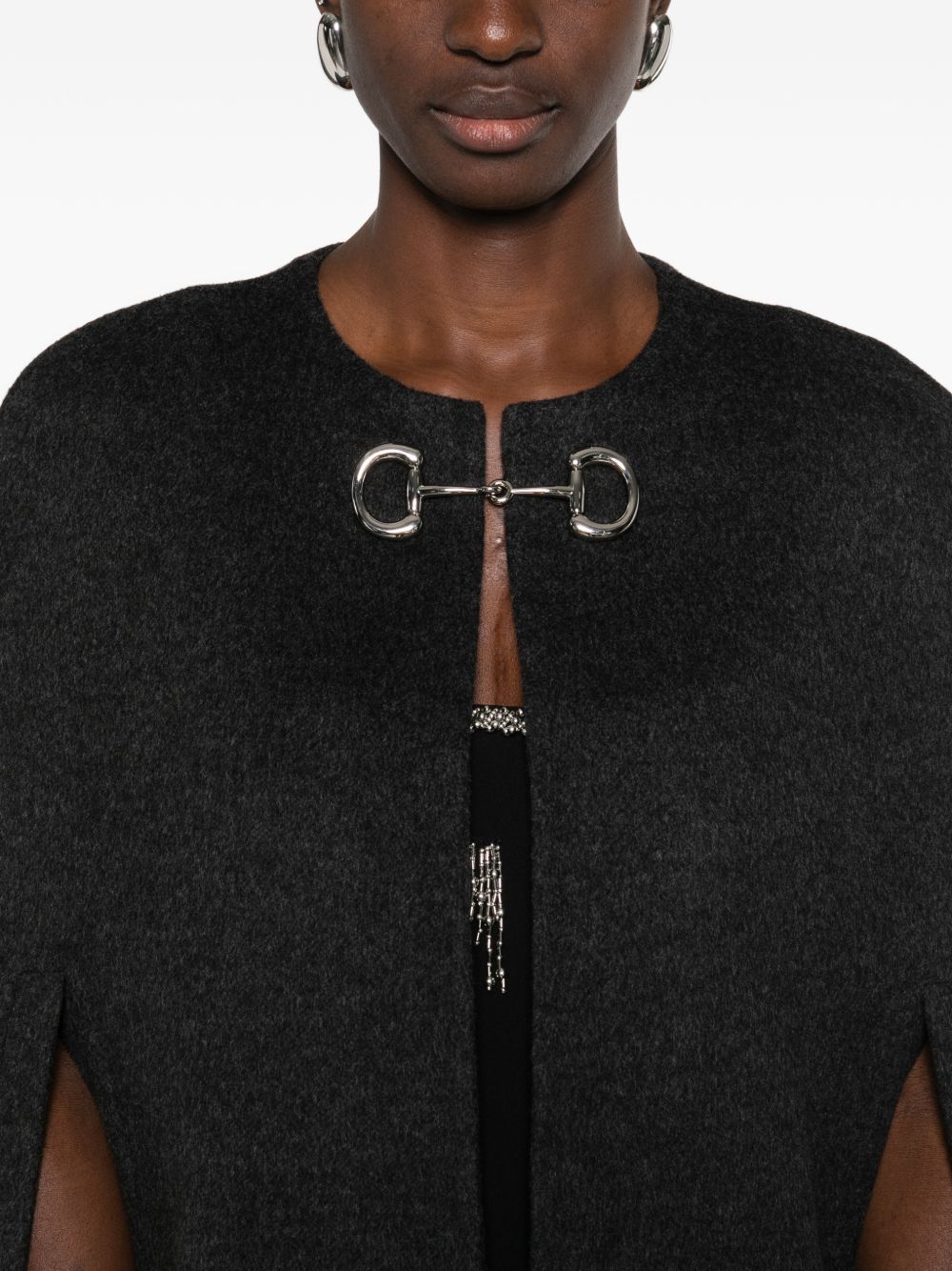 Gucci Jackets Grey Wool Mix
