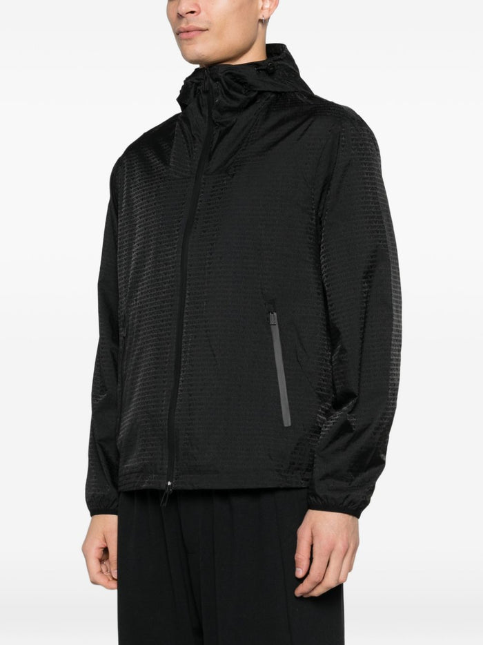 Emporio Armani Coats Black Polyamide