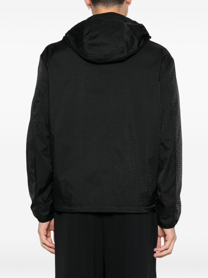 Emporio Armani Coats Black Polyamide