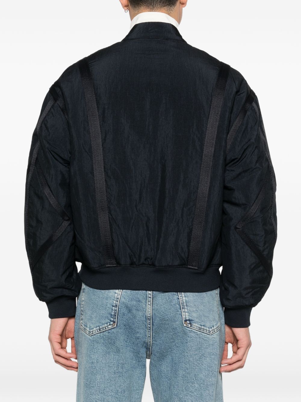 Emporio Armani Coats Blu Polyamide