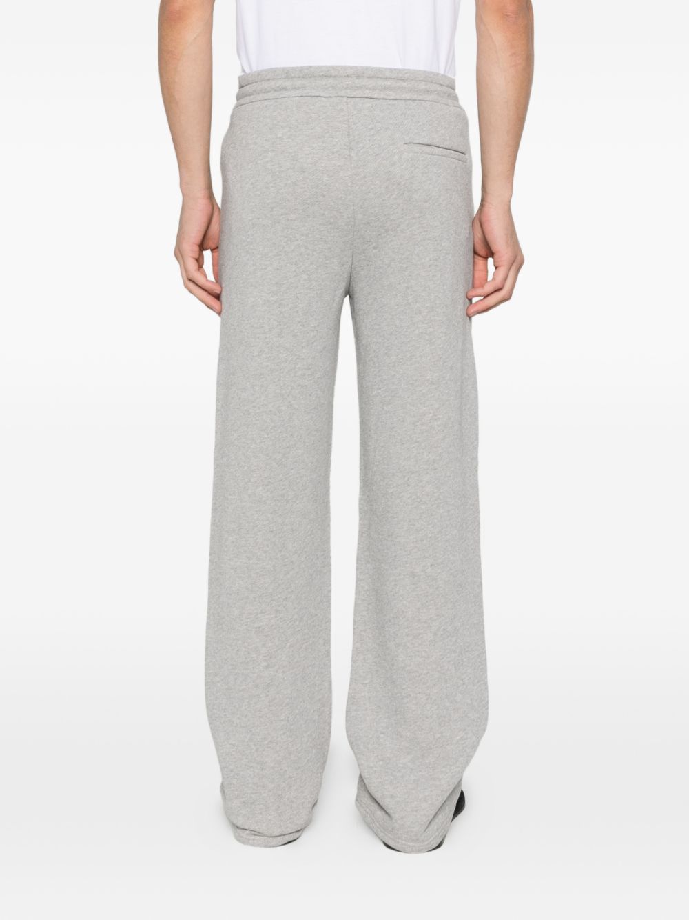 E.ARMANI EXCLUSIVE PRE Trousers Grey Cotton