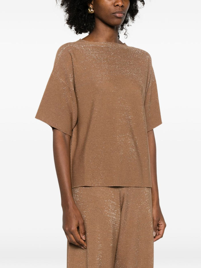 Fabiana Filippi Sweaters Brown Virgin Wool
