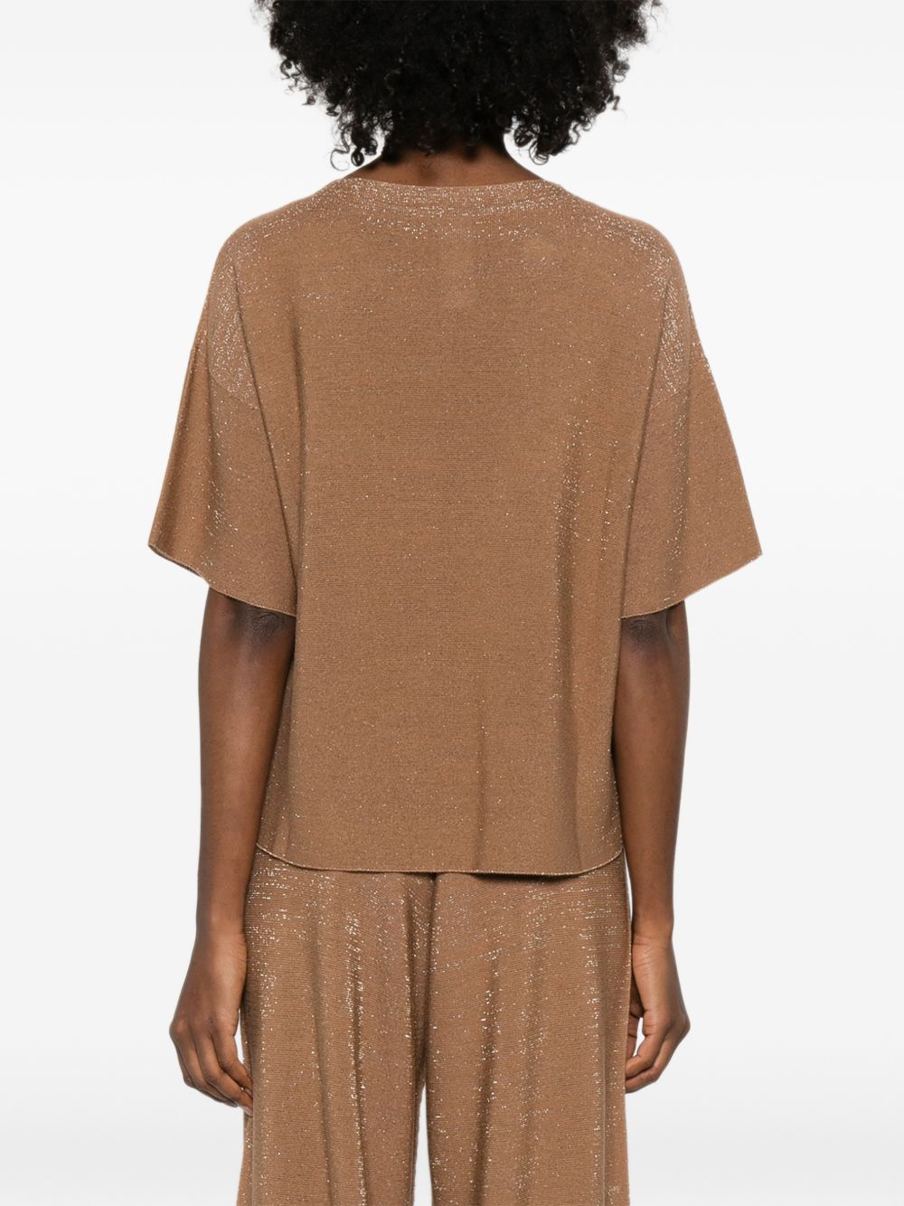 Fabiana Filippi Sweaters Brown Virgin Wool