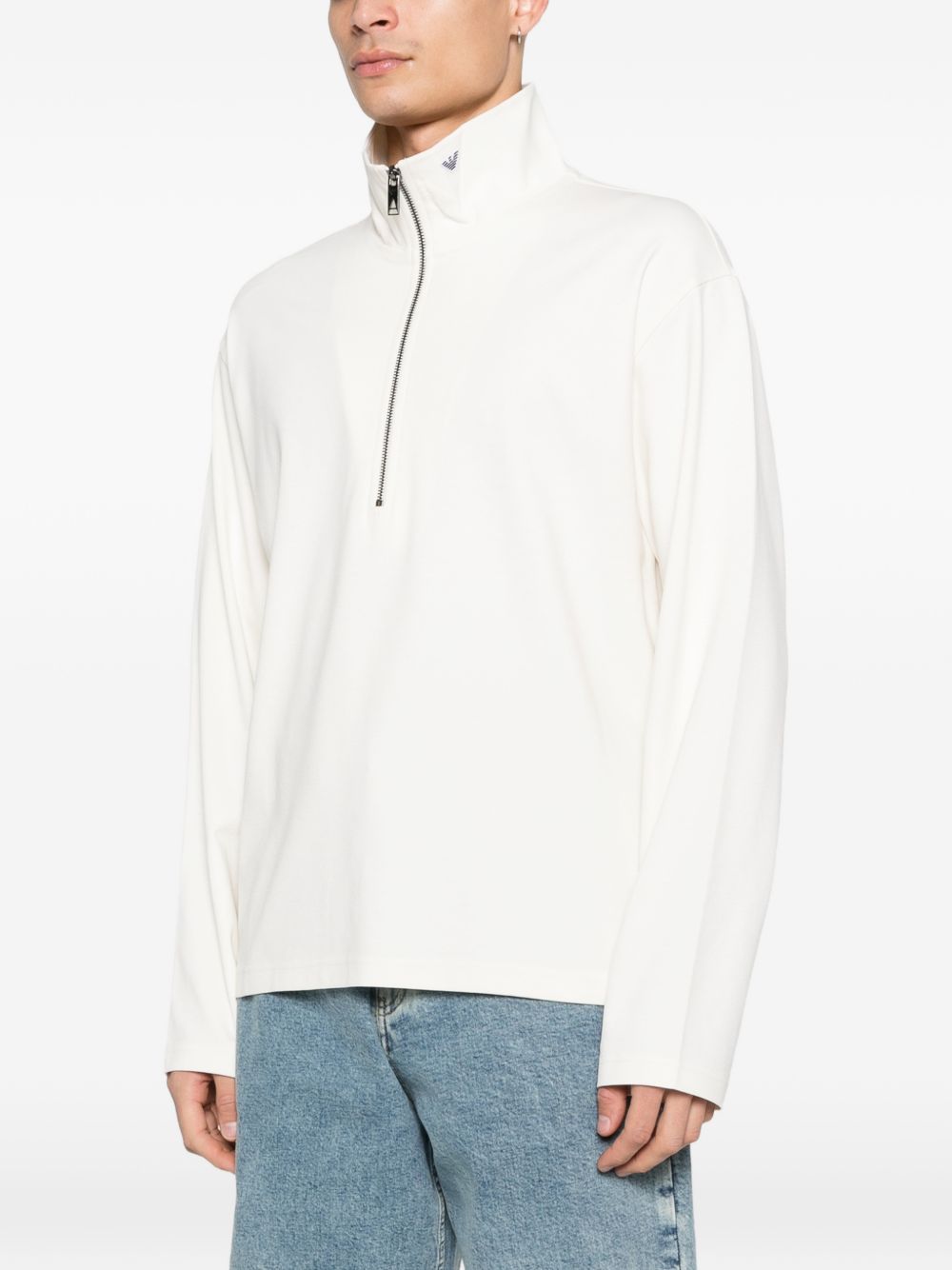 E.ARMANI EXCLUSIVE PRE Sweaters White Viscose