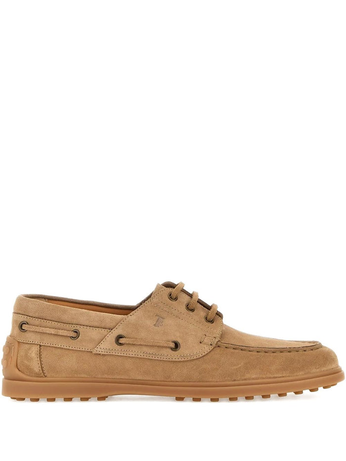 Tods Flat shoes Marrone Chiaro Calf Leather