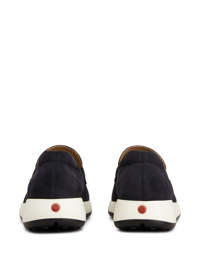 Tods Flat shoes Blue Calf Leather