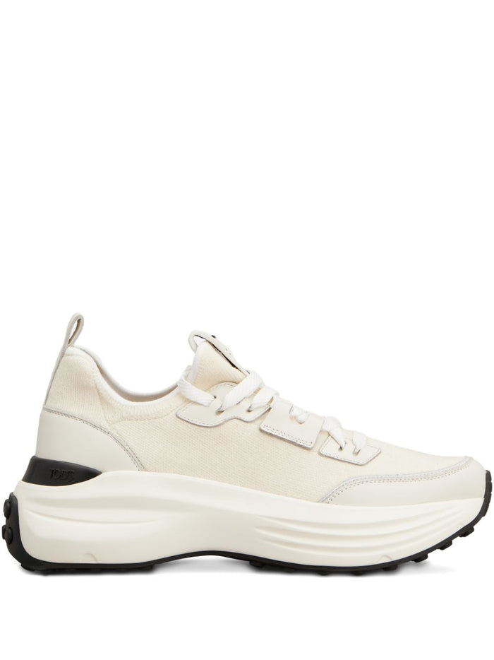 Tods Sneakers Light Grey Fabric