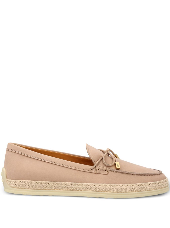 Tods Flat shoes Powder Outer: Calfskin