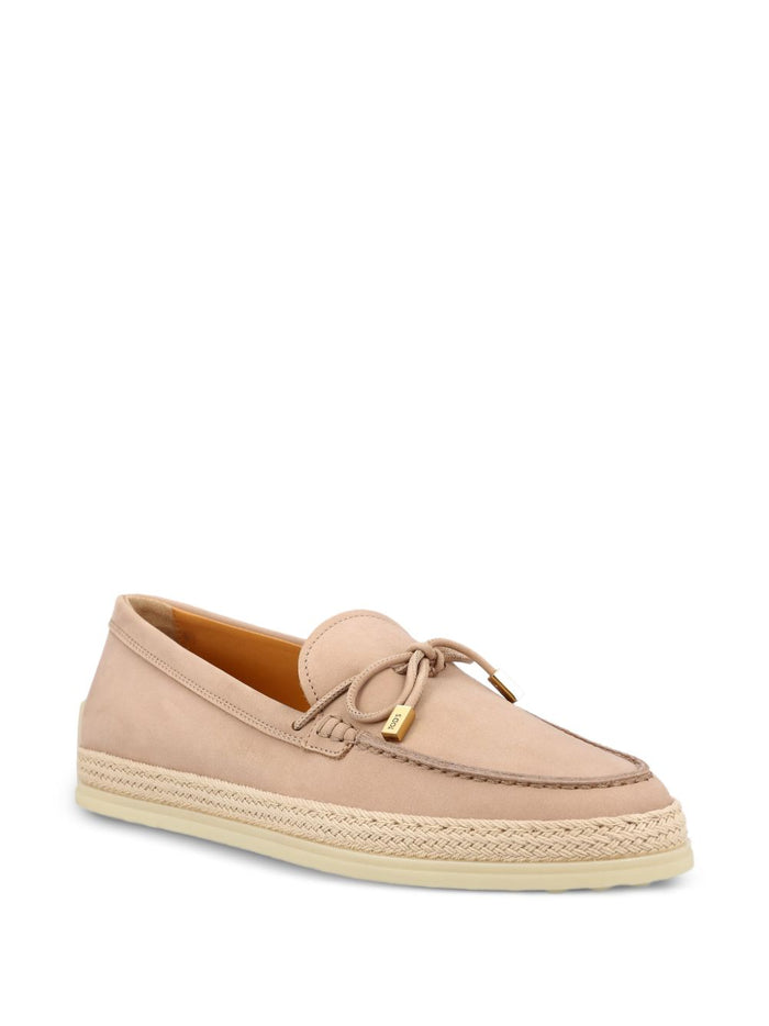 Tods Flat shoes Powder Outer: Calfskin