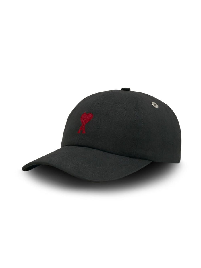 Ami Paris Hats Black Cotton