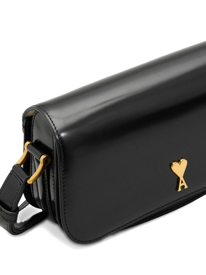 Ami Paris Bags Black Calf Leather