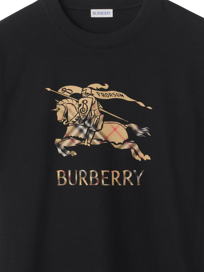 Burberry T-Shirts And Polos Black Cotton