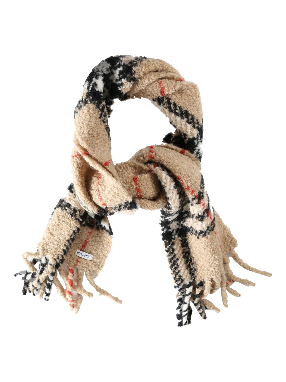 Burberry Scarfs Beige Alpaca Wool Polyamide