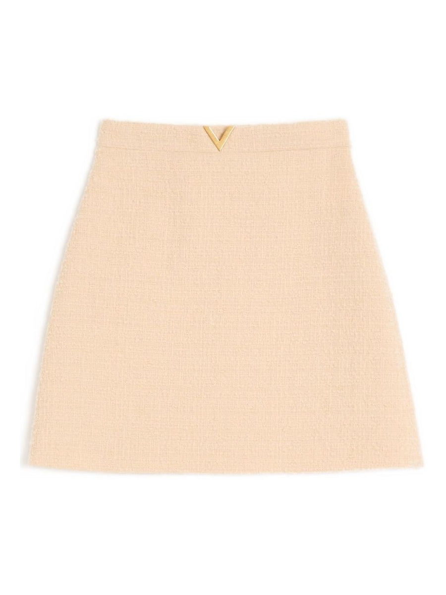 Valentino VLogo Signature wool skirt