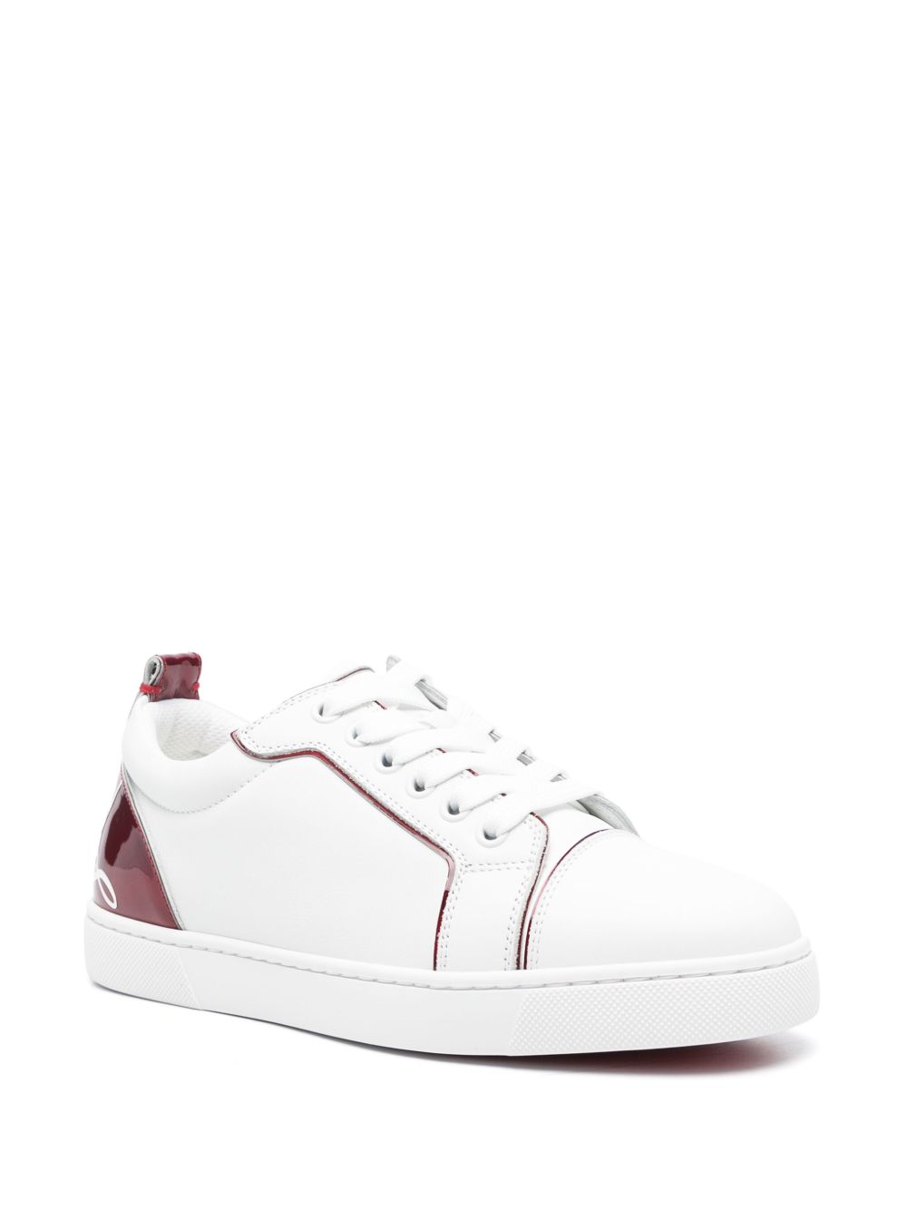Christian Louboutin Sneakers White Leather 100 %