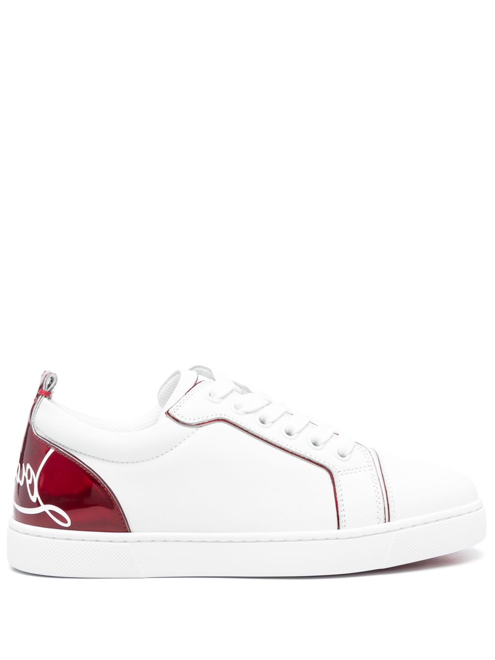 Christian Louboutin Sneakers White Leather 100 %