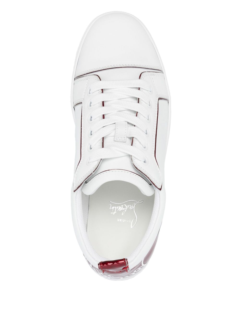 Christian Louboutin Sneakers White Leather 100 %