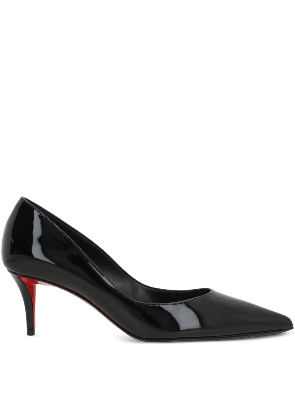 Christian Louboutin With Heel Black Patent Calf Leather