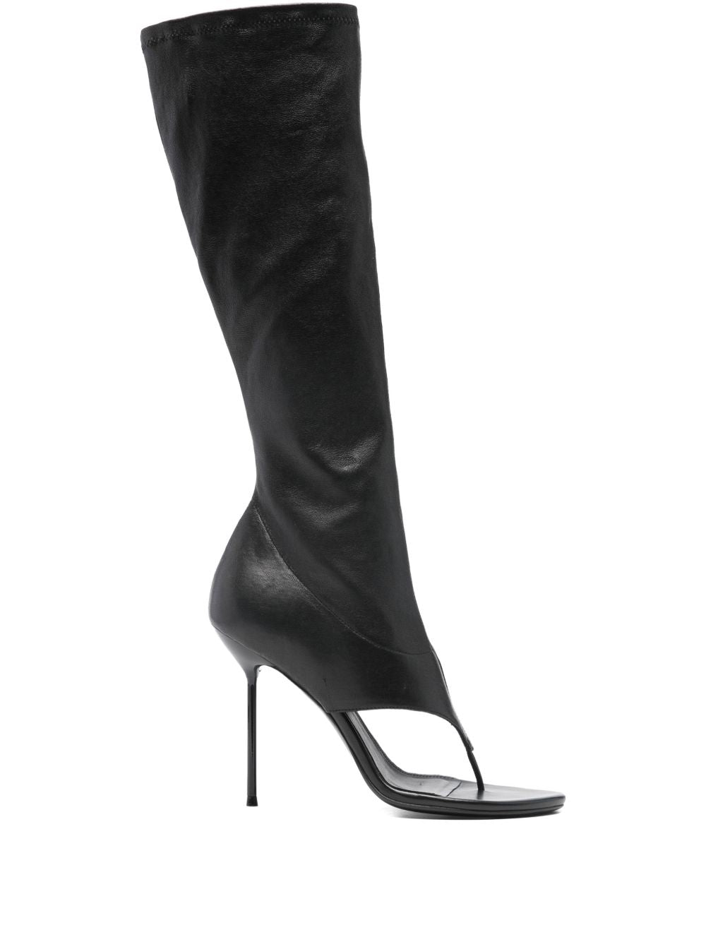 Paris Texas Boots Black Calf Leather