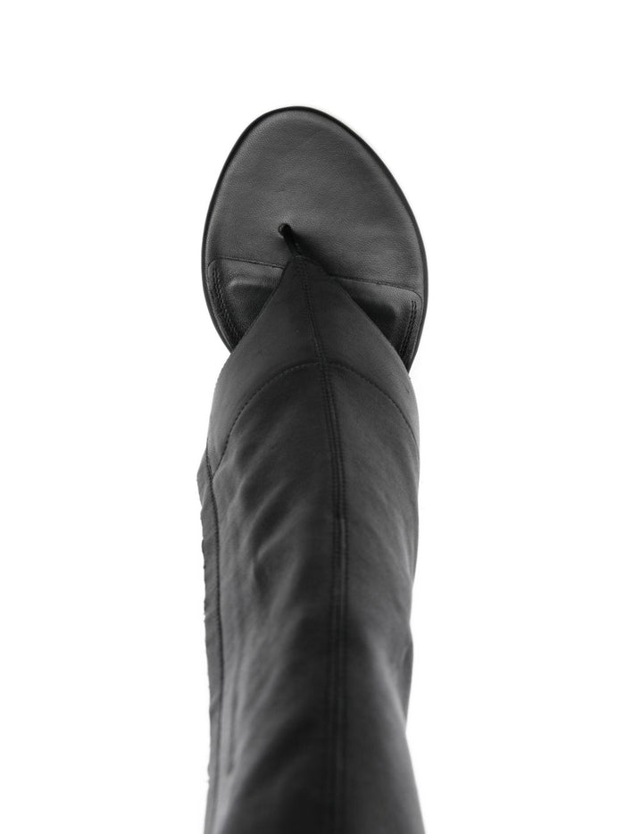 Paris Texas Boots Black Calf Leather