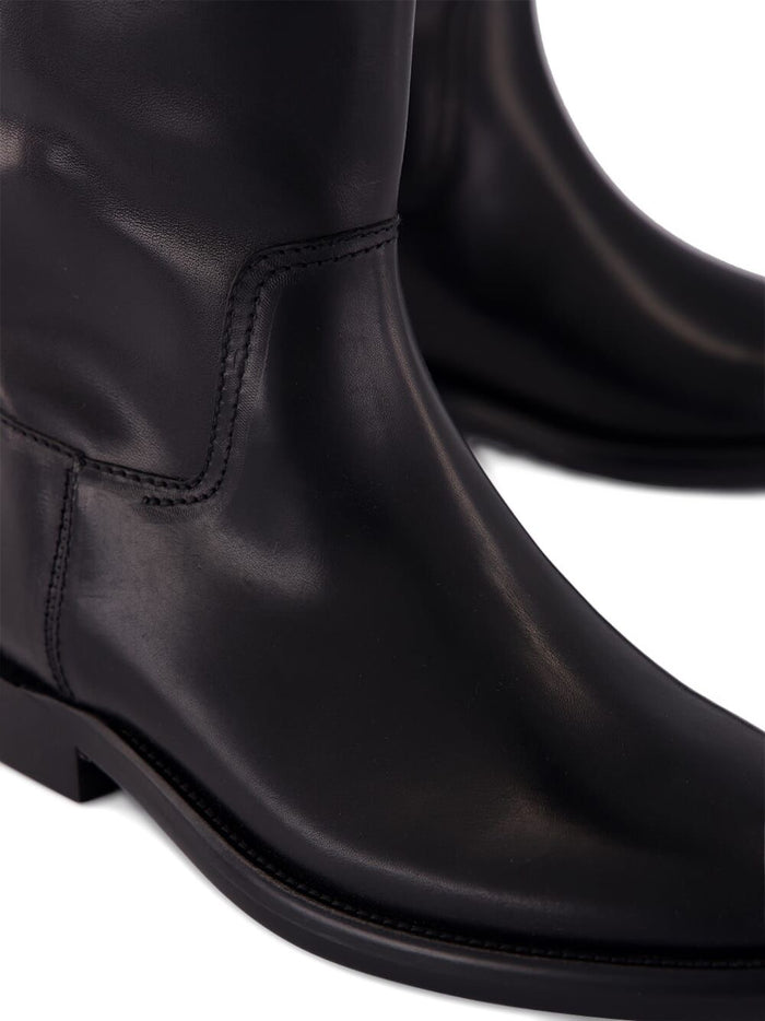 Paris Texas Boots Black Calf Leather