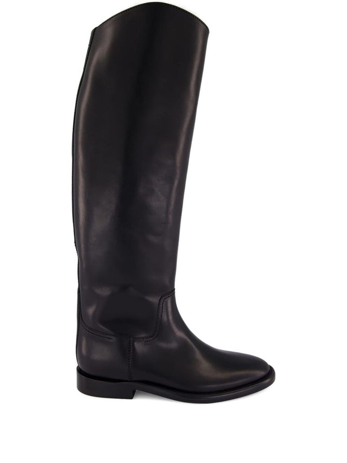 Paris Texas Boots Black Calf Leather