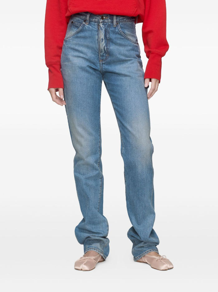 Maison Margiela Jeans Clear Blue Cotton