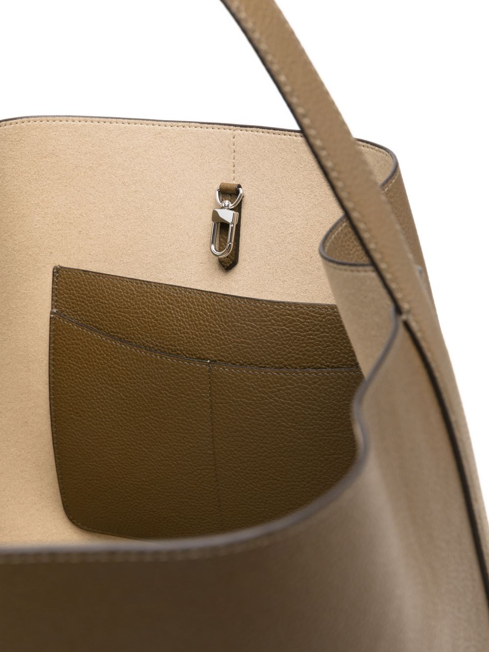 TOTEME PRE Bags Dove Grey Calf Leather