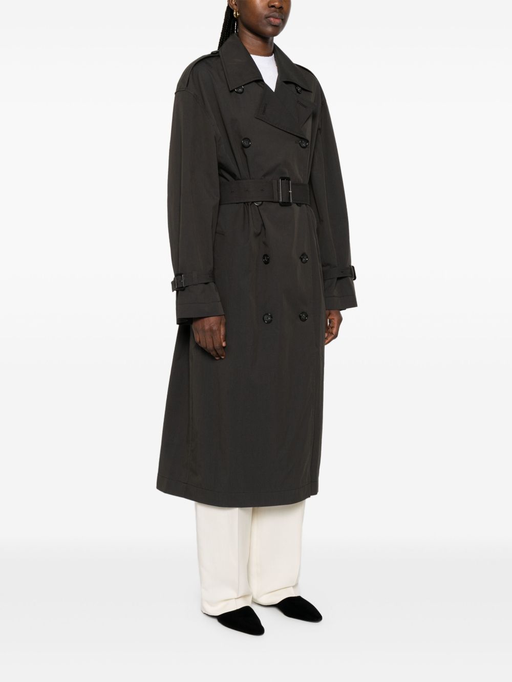 TOTEME PRE Coats Black Cotton
