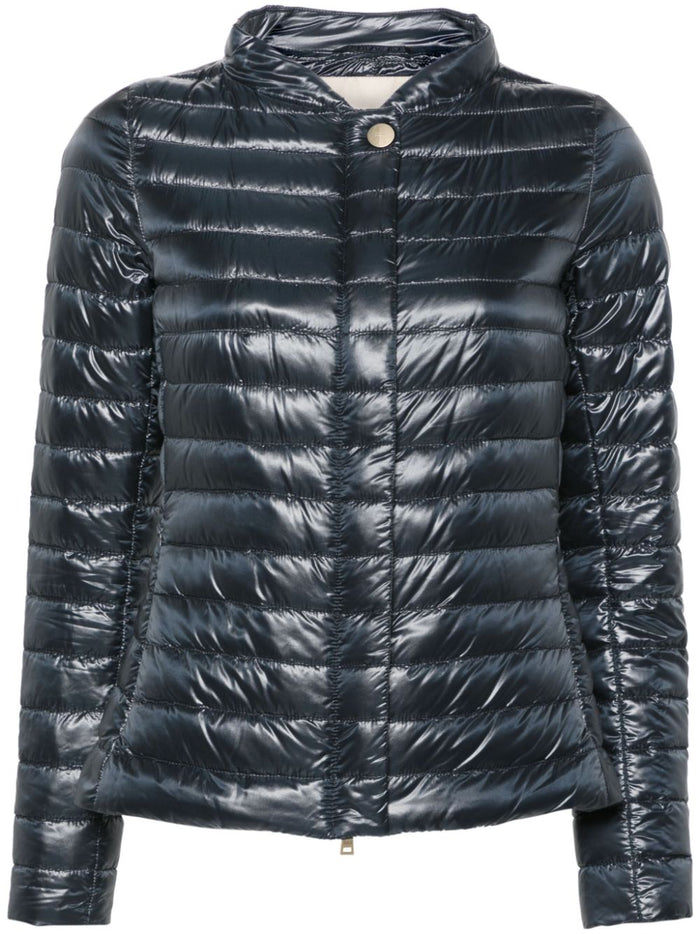Herno Coats Blue Polyamide